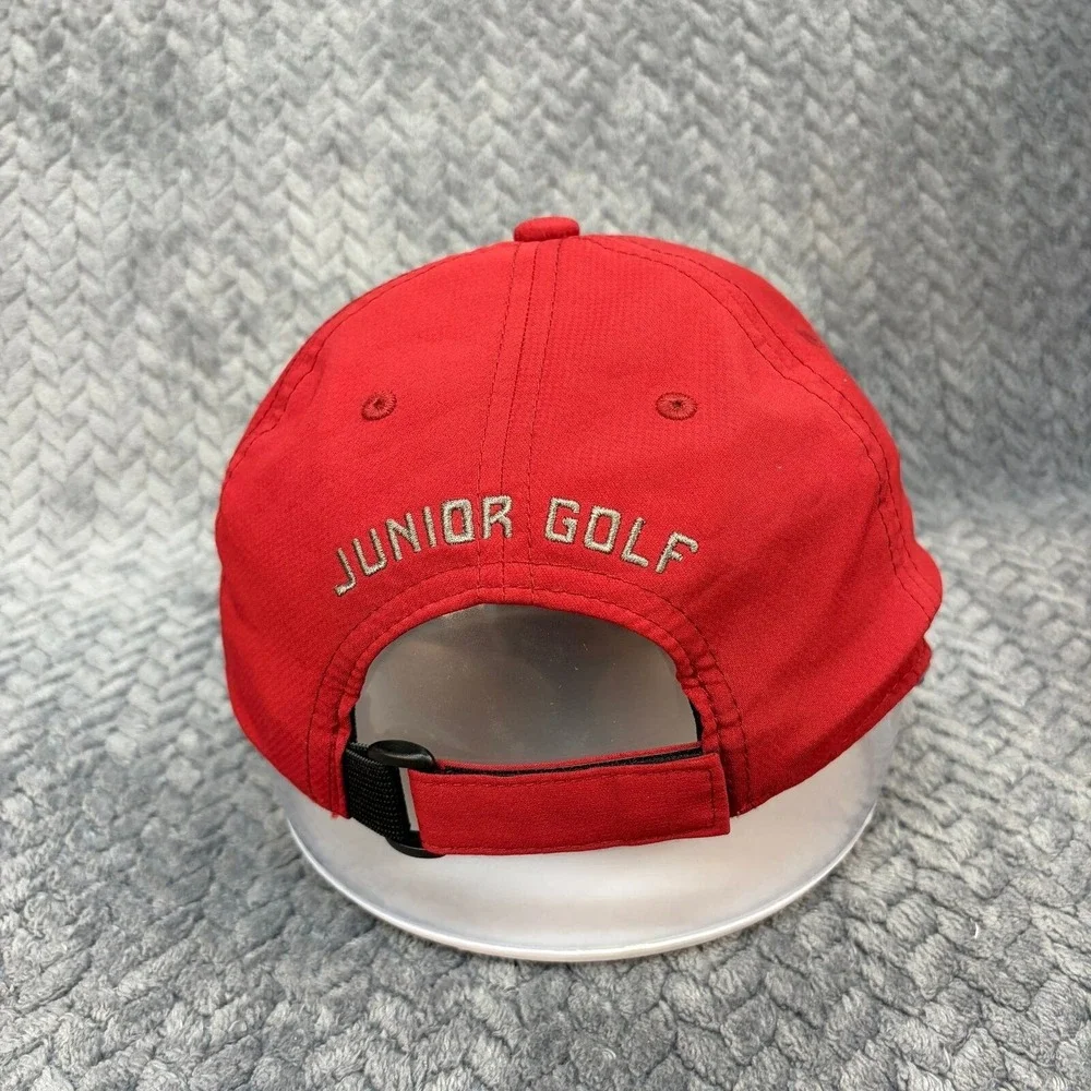 Under Armour Paradise Valley Junior Golf Adjustable Youth Red Hat